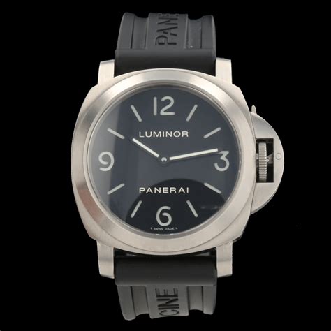 panerai luminor base titanium